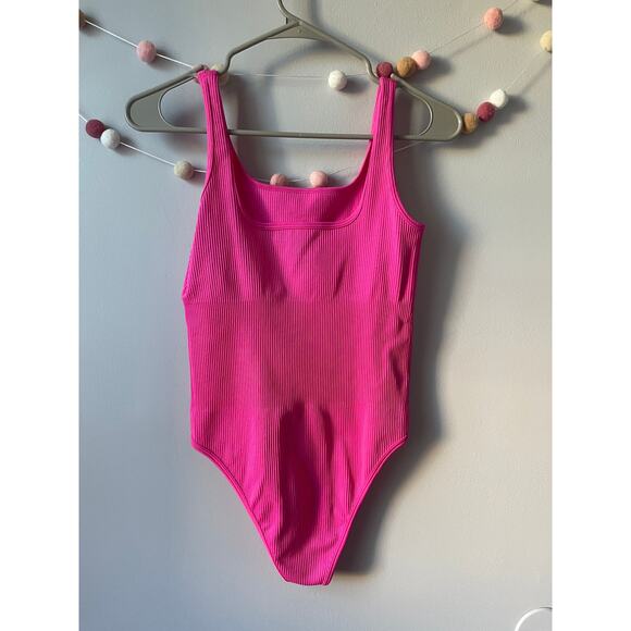 OQC Hot Barbie Pink Snatched Tank Top Bodysuit TIKTOK Famous - Picture 2 of 3